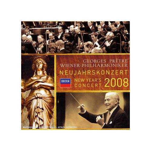 [Classical 古典] 维也纳爱乐乐团 (Wiener Philharmoniker) - 2008年维也纳新年音乐会：普莱特的耄耋首秀，法式风情致敬双奥之年