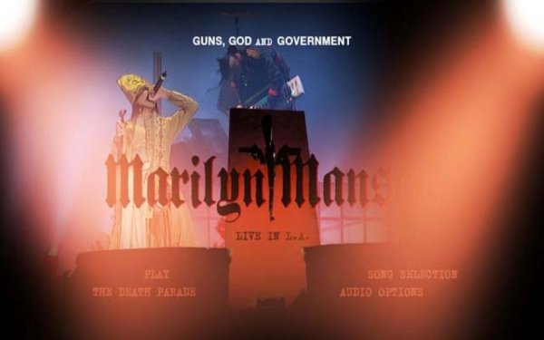 [Industrial Metal] 玛丽莲·曼森 (Marilyn Manson) - 《枪,上帝与政府世界巡回演唱会》：跨越四大洲的黑暗狂欢