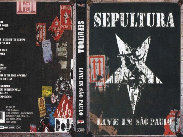 [死亡金属 Death Metal] 埋葬（Sepultura）- Live In Sao Paulo 2005：巴西金属之神的回家盛宴
